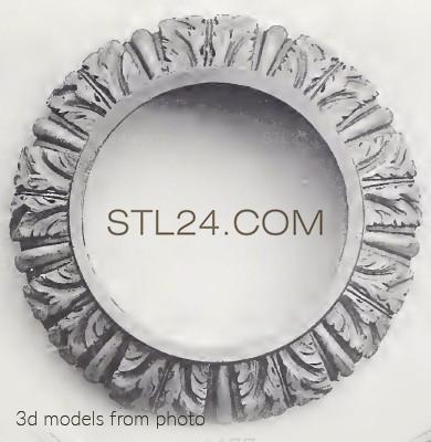 Розетки (ROSETTE_1247 -  | 3D model 3DSMAX / OBJ / STL) 3D модель для ЧПУ станка
